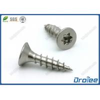 China Torx Wood Screws Stainless Steel 304 Double Countersunk Head Coarse Thread factory