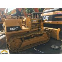 China New Paint Open Cabin Secondhand Mini bulldozer Cat D3C available for sale factory