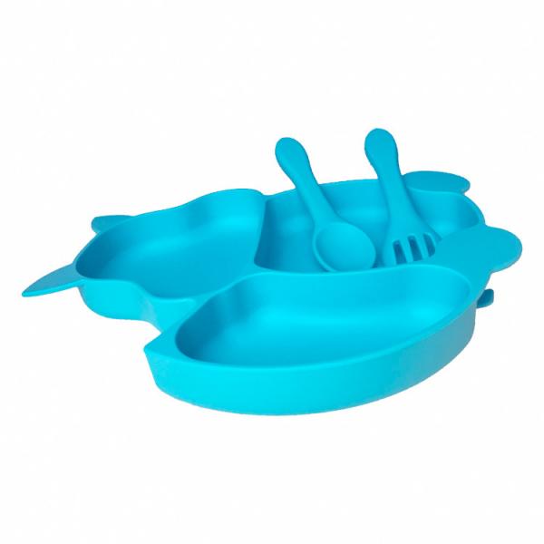 Quality Fox Shape Foldable Silicone Bowl Non Toxic Bpa Free Customized With Spoon for sale