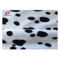 China 1.5mm Pile Velboa 100% Polyester Plush Toy Fabric Animal Print factory