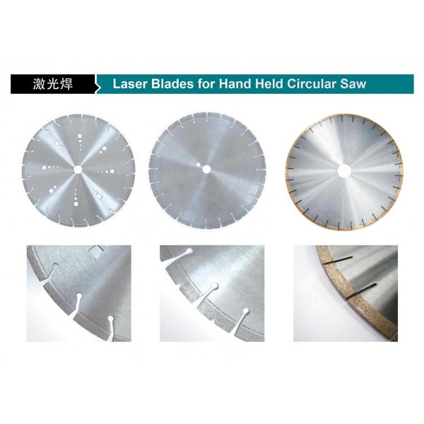 Quality 105mm 4in Laser Welding Diamond Saw Blade Wave Turbo Steel Core for sale