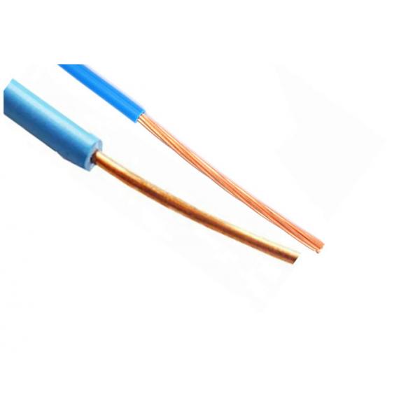 Quality H07V - U Solid Bare Copper Conductor Electrical Wires And Cables House Wiring Cable for sale