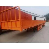 China                  High Wall 3 Axles Beer Transport Air Suspension Fence Trailer              for sale