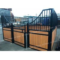 China China Luxury Horse Equipment Stable Box Front Portable Panels Stall with bamboo wood factory