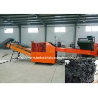China Non - Woven Textile Rag Cutting Machine Cloth Fabric Shredder Lower Power Consumption for sale