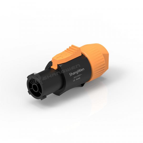 Quality Industrial Male And Female Power Connector Waterproof Ip65 Outdoor for sale