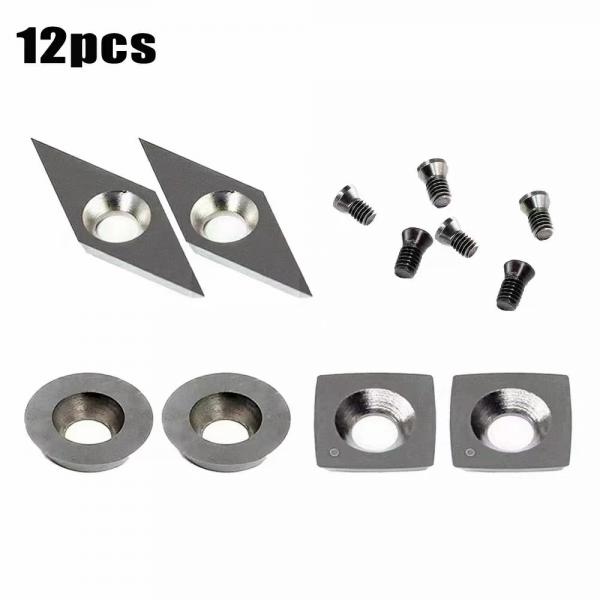 Quality Diamond Shape Tungsten Carbide Woodworking Tools Radius Tip Carbide Insert for sale
