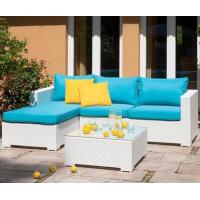 China Outdoor Garden sofa sets patio All weather Poly Rattan wicker Furniture factory