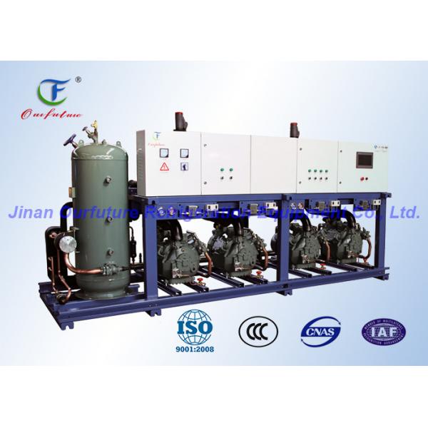 Quality Carrier High Teperature Reciprocating Cold Room Compressor Unit Parallel for sale