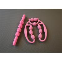 China Customized 9 Wheels Handheld Muscle Roller Rolling Hand Massager For Legs factory
