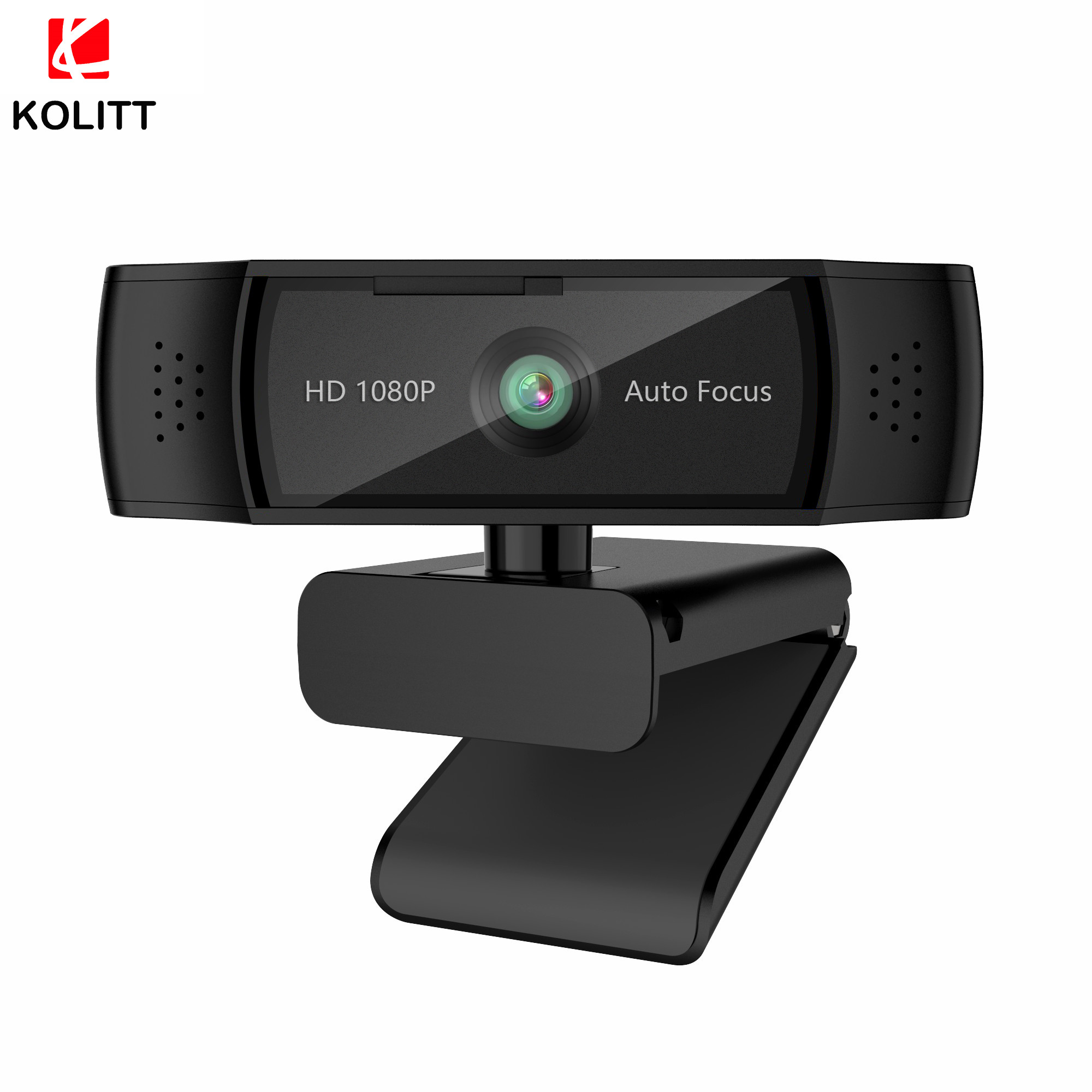China 1080P 720P HD Auto Focus Webcam / Video Calling Webcam With Dual Microphones factory