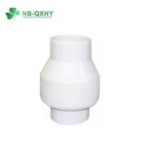 China White PVC Plastic Water Plumbing Pipe Check Valve for Pipe System Personalized Design factory