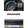China 650ml Black Shining Car Tyre Wax  Car Tyre Polish Spray Oxidation Resistance factory