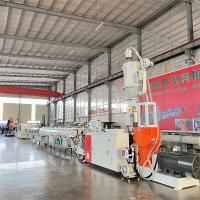 China 120-300kg/h HDPE Pipe Extruder , Water Pipe Production Line For Water Supply / Drainage Tube for sale