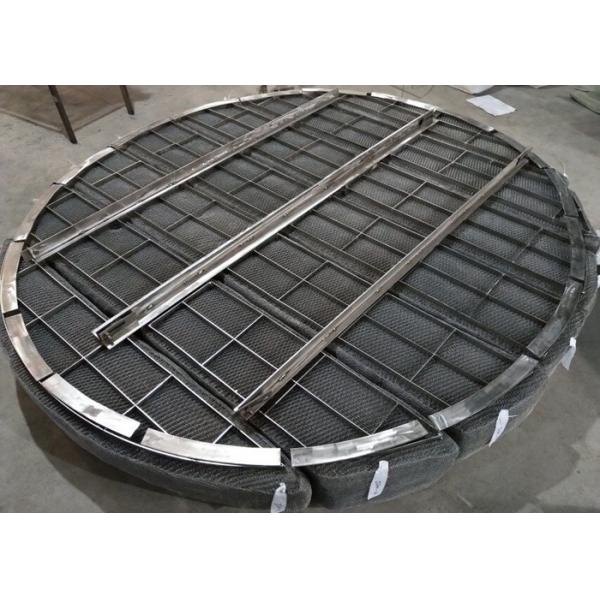 Quality Stainless Steel Wire Mesh Demister Pad 100mm - 200mm Thickness FR 369 for sale