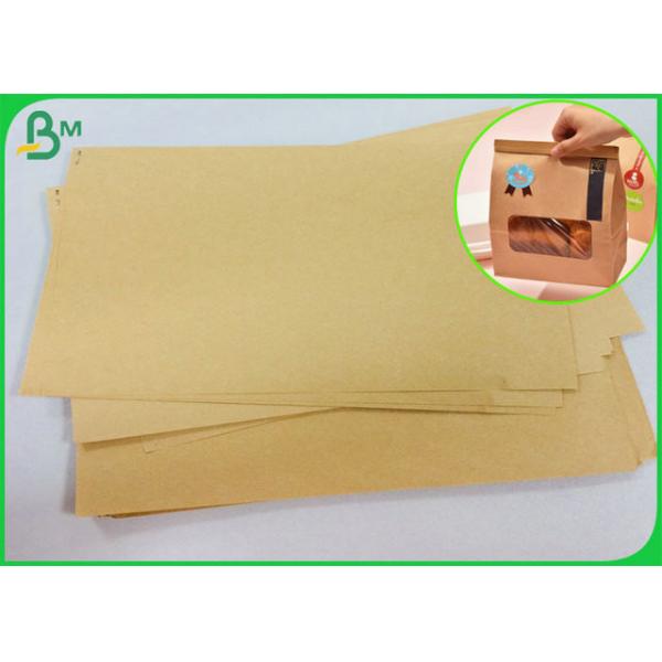 Quality 80gr 90gr Foodgrade And Safe Unbleached Kraft Paper Roll For Paper Bag for sale