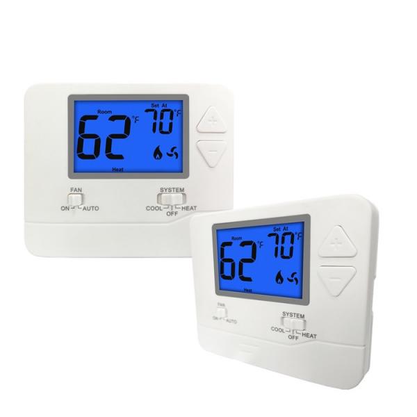 Quality STN701 LCD Digital 24V 1 Heat 1 Cool Air Conditioning Non-programmable Home for sale