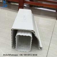 China High Quality 5.2inch PVC Rain Gutter Malaysia/Philippines/Kenya factory