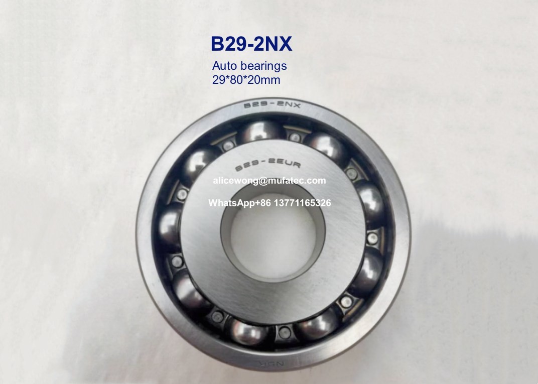 China B29-2NX B29-2 automobile bearings non-standard ball bearings 29x80x20mm factory