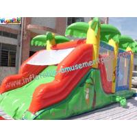 Quality Custom Large Inflatable Bouncer Slide PVC Tarpaulin With 6Lx4Wx4H Meter for sale