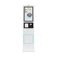 China QR Code Scanner Optional 21.5'' Self Service Kiosk With HD Resolution factory