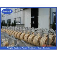 China CE ISO SHDN ACSR Transmission Line Stringing Pulley Conductor Stringing Blocks factory