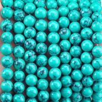 China 8MM Green Turquoise Bulk Beads Strands For Jewelry Making Bracelet Necklace Earring factory