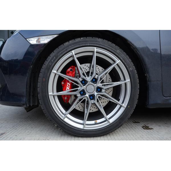 Quality Four Piston TEI Racing Big Brake Kit For Honda Civic wtih 355*32mm rotor for sale