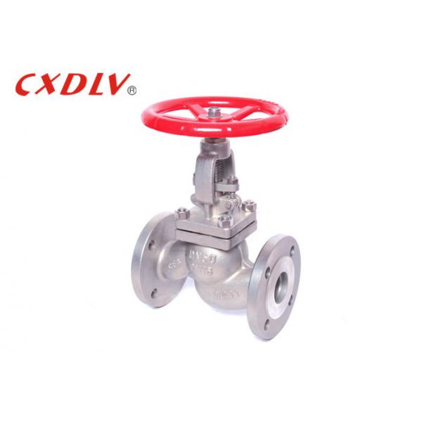 Quality GB CFM8 Stainless Steel Globe Valve Flanged Type Full Bore Stop Valve for sale