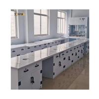 Quality Epoxy Resin Polypropylene Science Bench , W750mm Anti Alkali Lab Work Benches for sale
