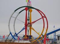 China outdoor attraction for sale amusement fun park rides ferris wheel ring car factory