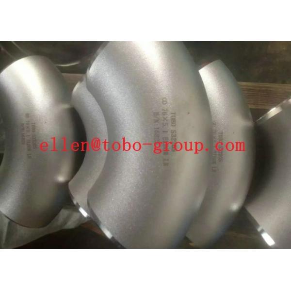 Quality Cuni 9010 Butt Welding Stainless Steel Tubing Elbows Fittings 90 Deg Dn65 12 for sale