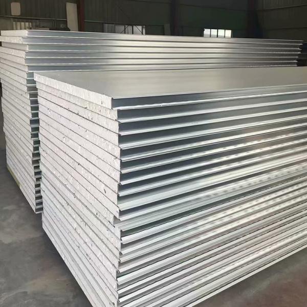 Quality 50mm EPS Sandwich Panel Insulated Steel Roofing Fireproof for sale