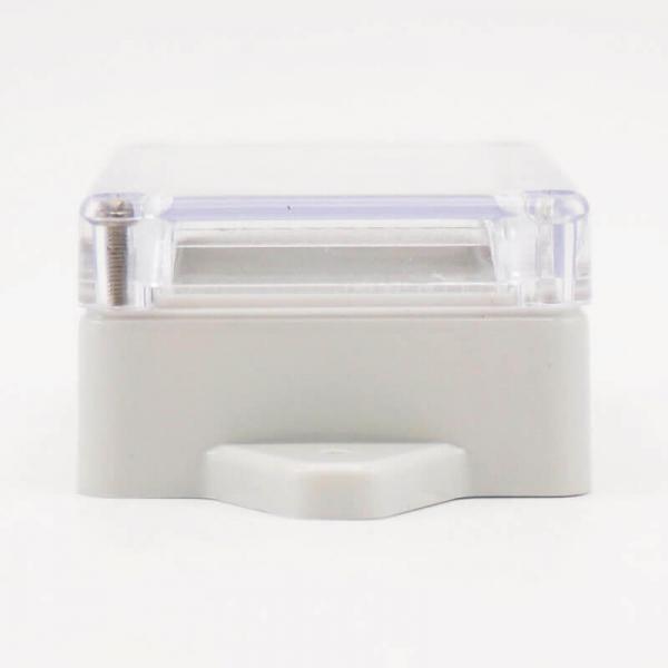 Quality Weatherproof Electrical 83*58*33mm Wall Mount  wire junction box abs/pc transparent cover enclosure box for sale