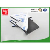 Quality 30 * 30mm Black Nylon Hook Loop , Glue Hook And Loop Sticky Dots Cold Resist for sale