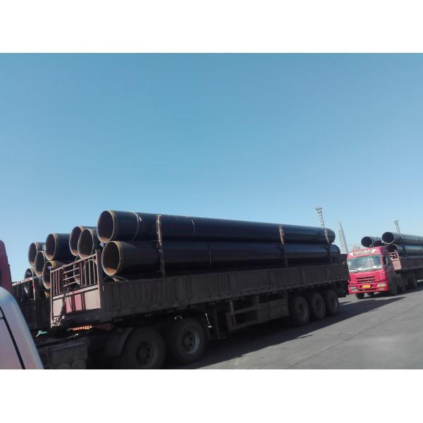 Quality Spiral LSAW Steel Pipe Length Customized For Piling Project for sale