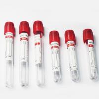 China Non Activator Vacuum Plain Blood Collection Test Tubes Vacutainer No Additive factory