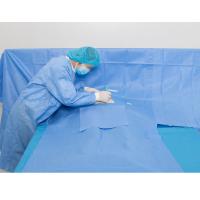 Quality Waterproof Sterile Laparotomy Drape CE Approved For Operation Room for sale