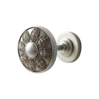 China Metal Wall Mounted Round Curtain Hook for Home Decoration factory