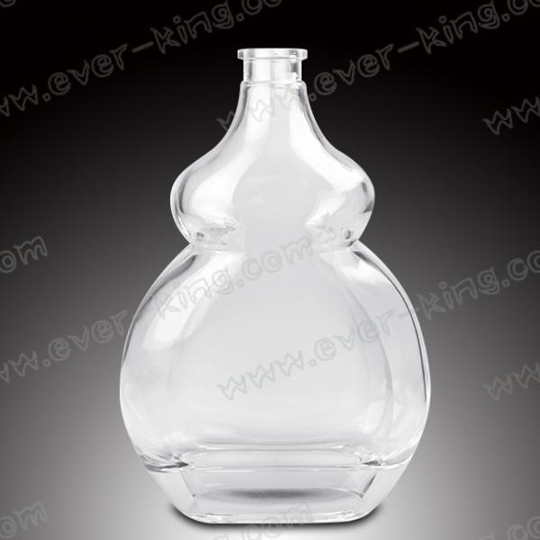 Quality Frosting Surface 750ml Alcohol Bottle For Rum for sale