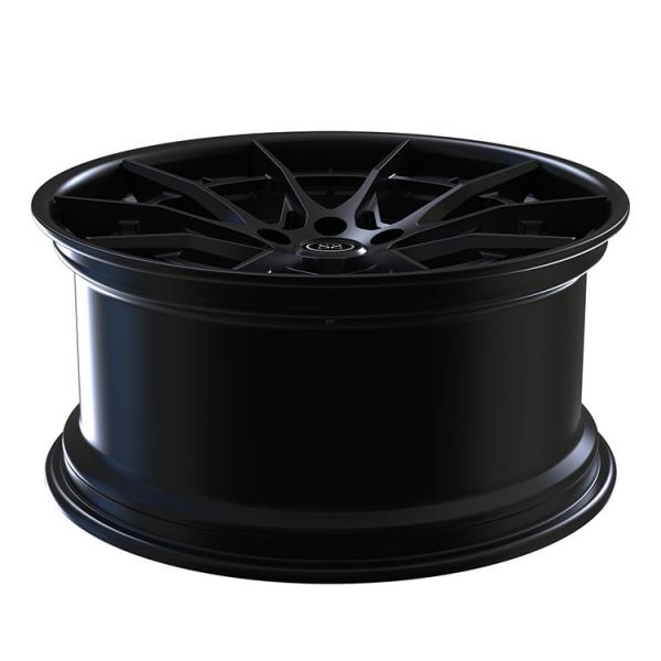 Quality Fit for Nissan GTR 5x114.3 Custom 2-PC Forged Alloy Rims Gloss Black Staggered for sale