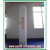 China Green Wedding Party Led Inflatable Column Inflatable LED Light With Printing Logo Pillar factory