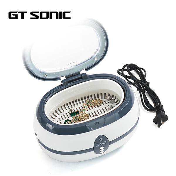 Quality Glasses Dentures Jewelry Ultrasonic Glasses Cleaner 600ml 40kHz 35W With Proof for sale