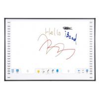 Quality 95 Inch Infrared Interactive Whiteboard Ceramic Nano Surface IWB 10 touch points for sale