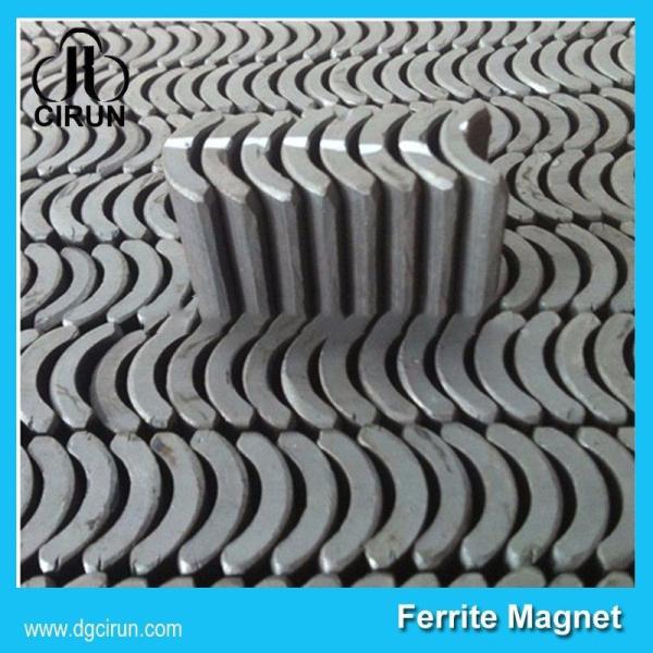 Quality Powerful Ceramic Ferrite Arc Magnet Sintered Permanent Magnets Customized for sale