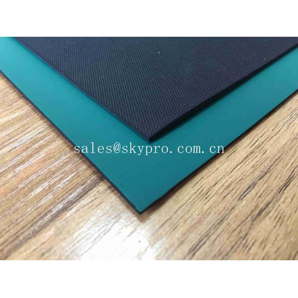 Quality ESD Antistatic Table Rubber Mat For Worktable / Green Rubber Table Sheet For Production Line for sale