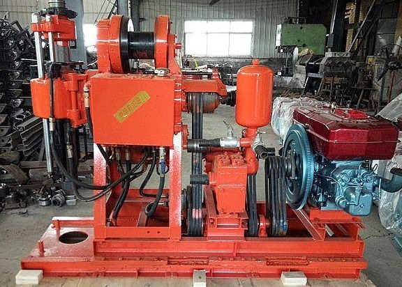 Quality 380V GK 200 Soil Test Drilling Rig Machine With Wheels For Geotechnical for sale