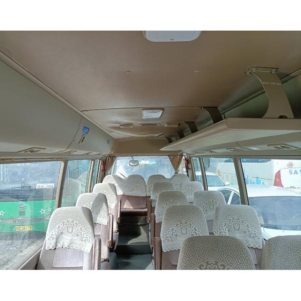 Quality Toyota Used Coaster Bus 23seats LHD Mini Bus With Manual Transmission And Diesel for sale
