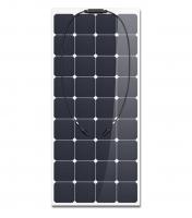 China Customized ETFE Sunpower Thin Film Pv Solar Panels Portable 100w 5 Years Warranty factory
