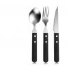 China Stainless Steel Cutlery Set   Flatware Set     Wooden handle flatware factory